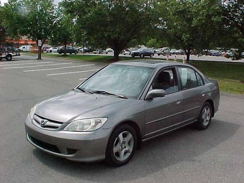 Pewter 2005 Honda Civic EX