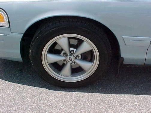 Blue 2007 Ford Crown Victoria LX