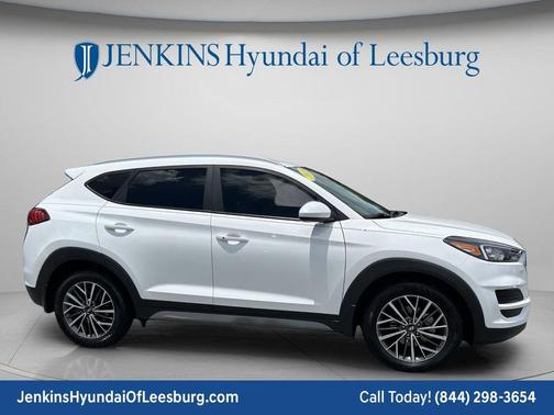 White Pearl 2019 Hyundai TUCSON SEL