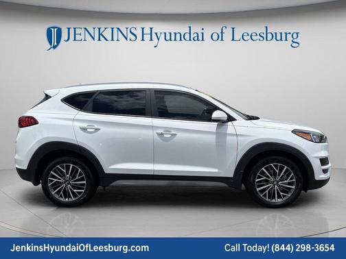 White Pearl 2019 Hyundai TUCSON SEL