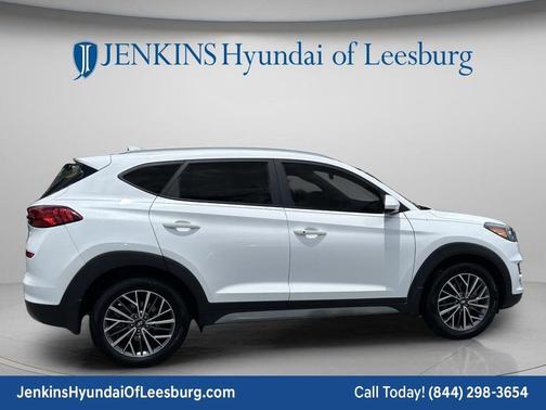 White Pearl 2019 Hyundai TUCSON SEL