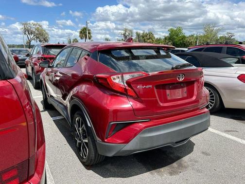 Red 2019 Toyota C-HR XLE
