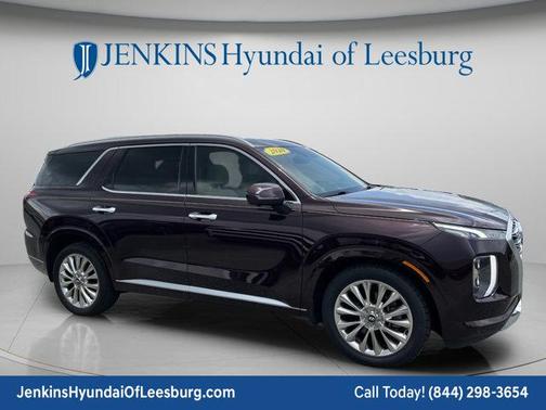 Burgundy 2020 Hyundai PALISADE Limited