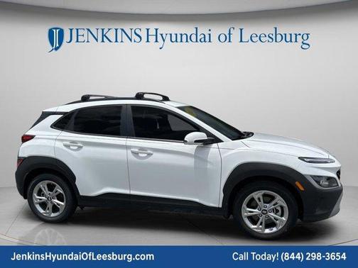 Lunar White 2023 Hyundai KONA SEL