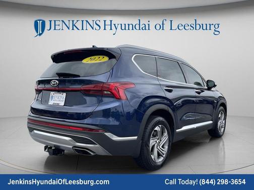 Stormy Blue 2022 Hyundai SANTA FE SEL