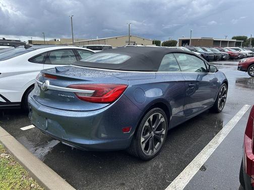 Deep Sky Metallic 2017 Buick Cascada Premium