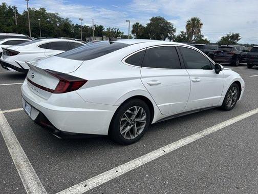 Quartz White 2020 Hyundai SONATA SEL