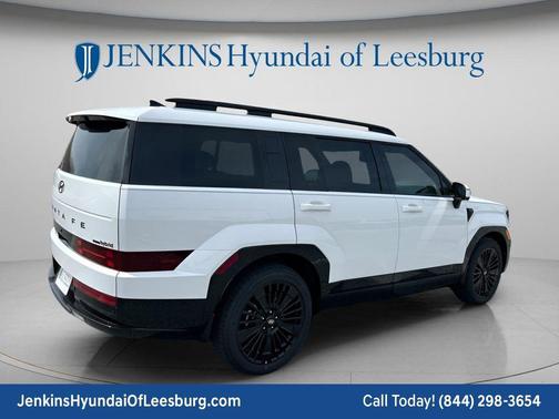 White 2026 Hyundai SANTA FE HEV Calligraphy
