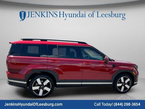 Red 2026 Hyundai SANTA FE HEV Limited