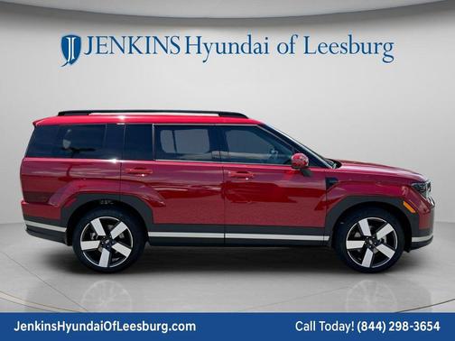Red 2026 Hyundai SANTA FE HEV Limited