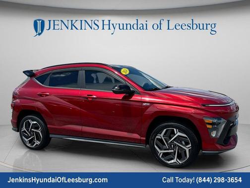 Red Metallic 2024 Hyundai KONA N Line