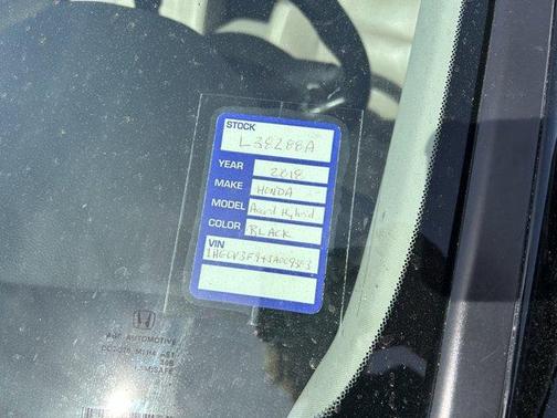 2018 Honda Accord Hybrid Touring