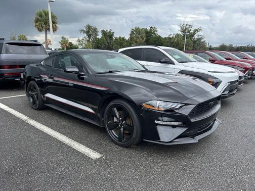 Shadow Black 2022 Ford Mustang EcoBoost