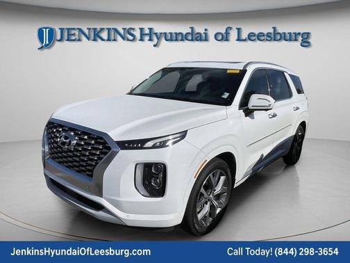 Hyper White 2022 Hyundai PALISADE Limited