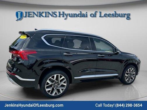 Twilight Black 2022 Hyundai SANTA FE Calligraphy