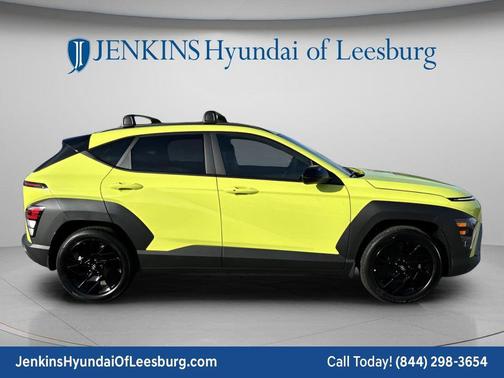 Yellow 2026 Hyundai KONA SEL Sport