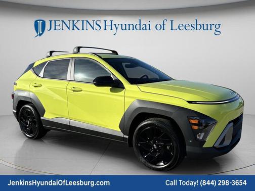Yellow 2026 Hyundai KONA SEL Sport