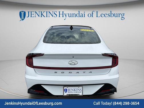 Quartz White 2020 Hyundai SONATA SEL
