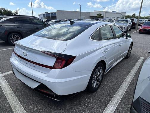 Quartz White 2020 Hyundai SONATA SEL