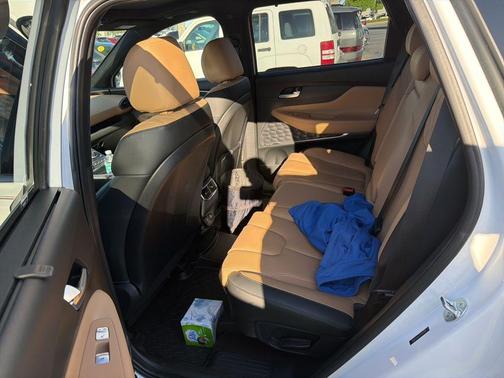Serenity White Pearl 2023 Hyundai SANTA FE Calligraphy