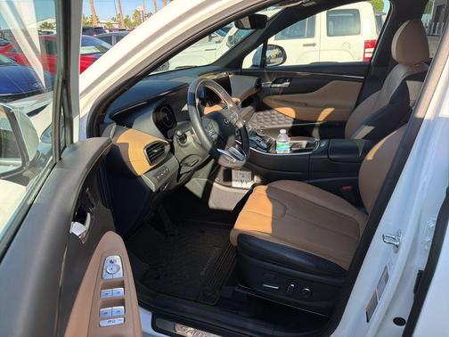 Serenity White Pearl 2023 Hyundai SANTA FE Calligraphy