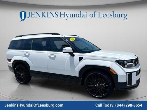 White 2025 Hyundai SANTA FE Calligraphy