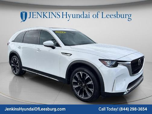 Rhodium White Metallic 2024 Mazda CX-90 PHEV Premium Plus
