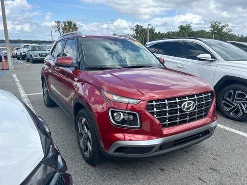 Red 2024 Hyundai VENUE Limited