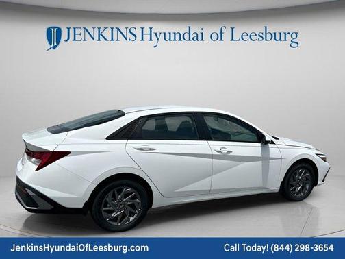 Serenity White Pearl 2026 Hyundai ELANTRA HEV Blue