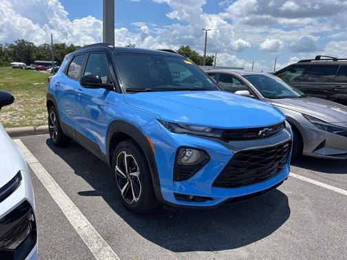 Fountain Blue 2023 Chevrolet Trailblazer RS