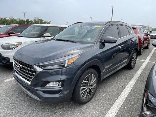 Dusk Blue 2021 Hyundai TUCSON Ultimate