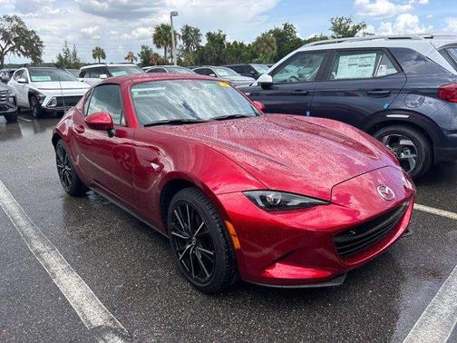 Soul Red Crystal Metallic 2025 Mazda MX-5 Miata RF Grand Touring
