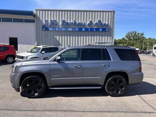 Satin Steel Metallic 2019 GMC Yukon SLE
