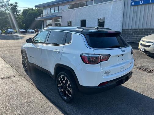 White Clearcoat 2018 Jeep Compass Limited
