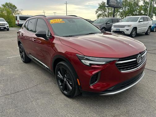 Cinnabar Metallic 2023 Buick Envision Essence AWD