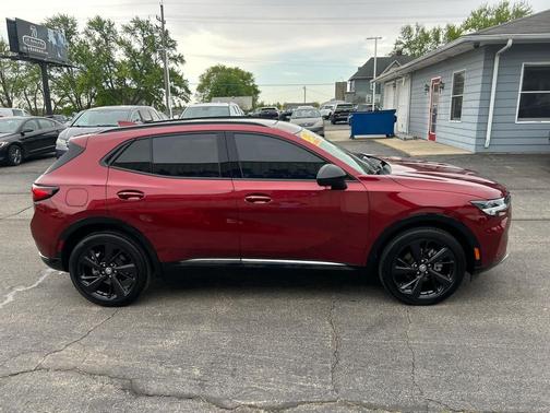 Cinnabar Metallic 2023 Buick Envision Essence AWD