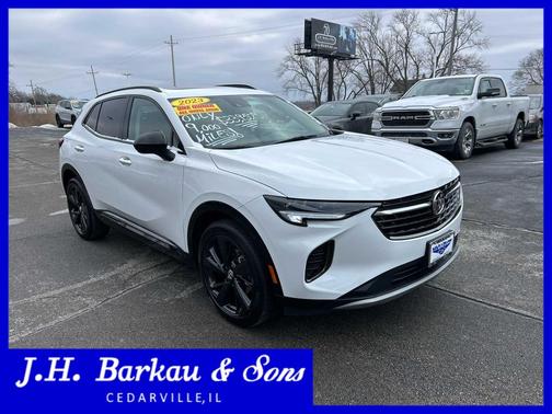 Summit White 2023 Buick Envision Essence AWD