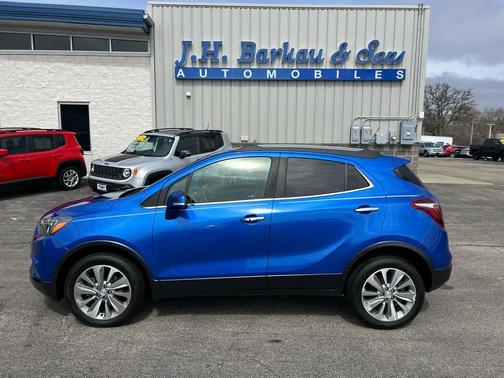 Coastal Blue Metallic 2017 Buick Encore Preferred