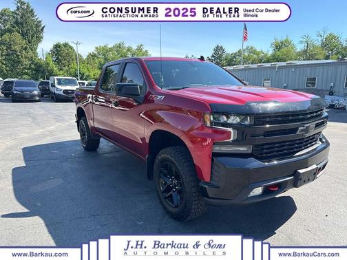 Cherry Red Tintcoat 2022 Chevrolet Silverado 1500 Limited LT Trail Boss
