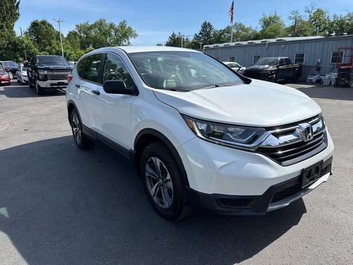 Platinum White Pearl 2019 Honda CR-V LX