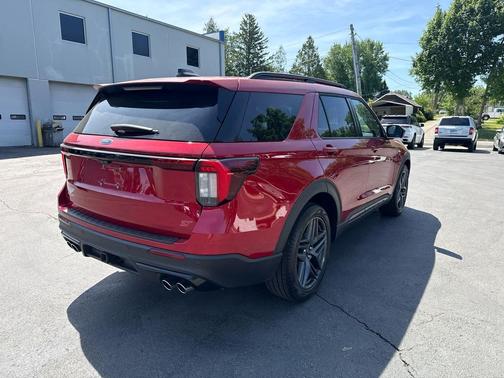 Rapid Red Metallic Tinted Clearcoat 2025 Ford Explorer ST