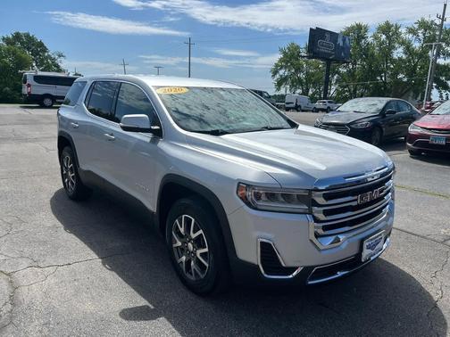 Quicksilver Metallic 2020 GMC Acadia FWD SLE