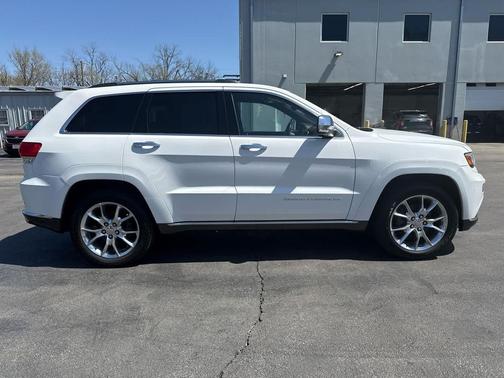 Bright White Clearcoat 2014 Jeep Grand Cherokee Summit