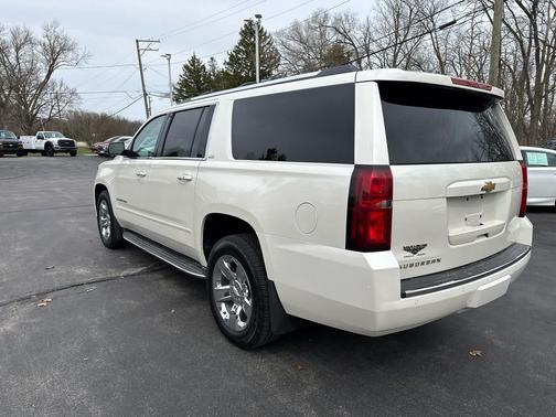 White Diamond Tricoat 2015 Chevrolet Suburban 1500 LTZ