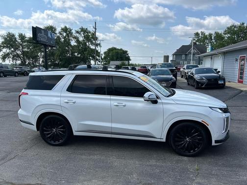 Hyper White 2024 Hyundai PALISADE Calligraphy Night Edition