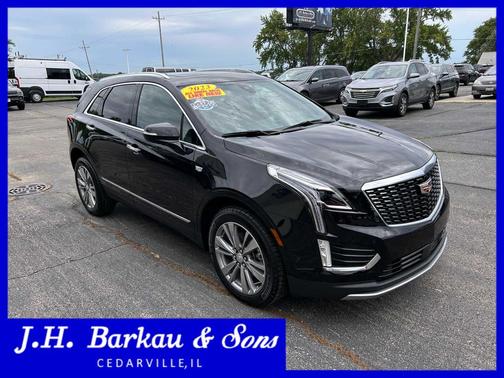 Stellar Black Metallic 2023 Cadillac XT5 Premium Luxury