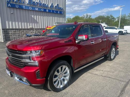 Cherry Red Tintcoat 2022 Chevrolet Silverado 1500 Limited High Country