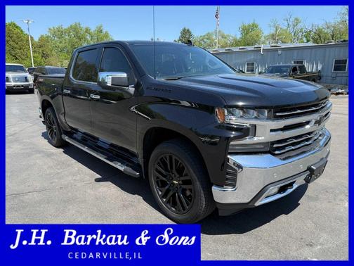 Black 2021 Chevrolet Silverado 1500 LTZ