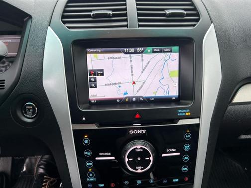 White Platinum Metallic Tri-Coat 2015 Ford Explorer Sport