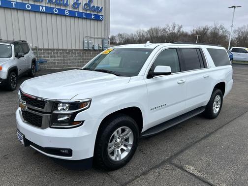 Summit White 2016 Chevrolet Suburban LT